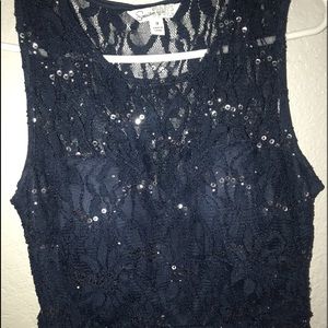 Sparkly Navy blue dress